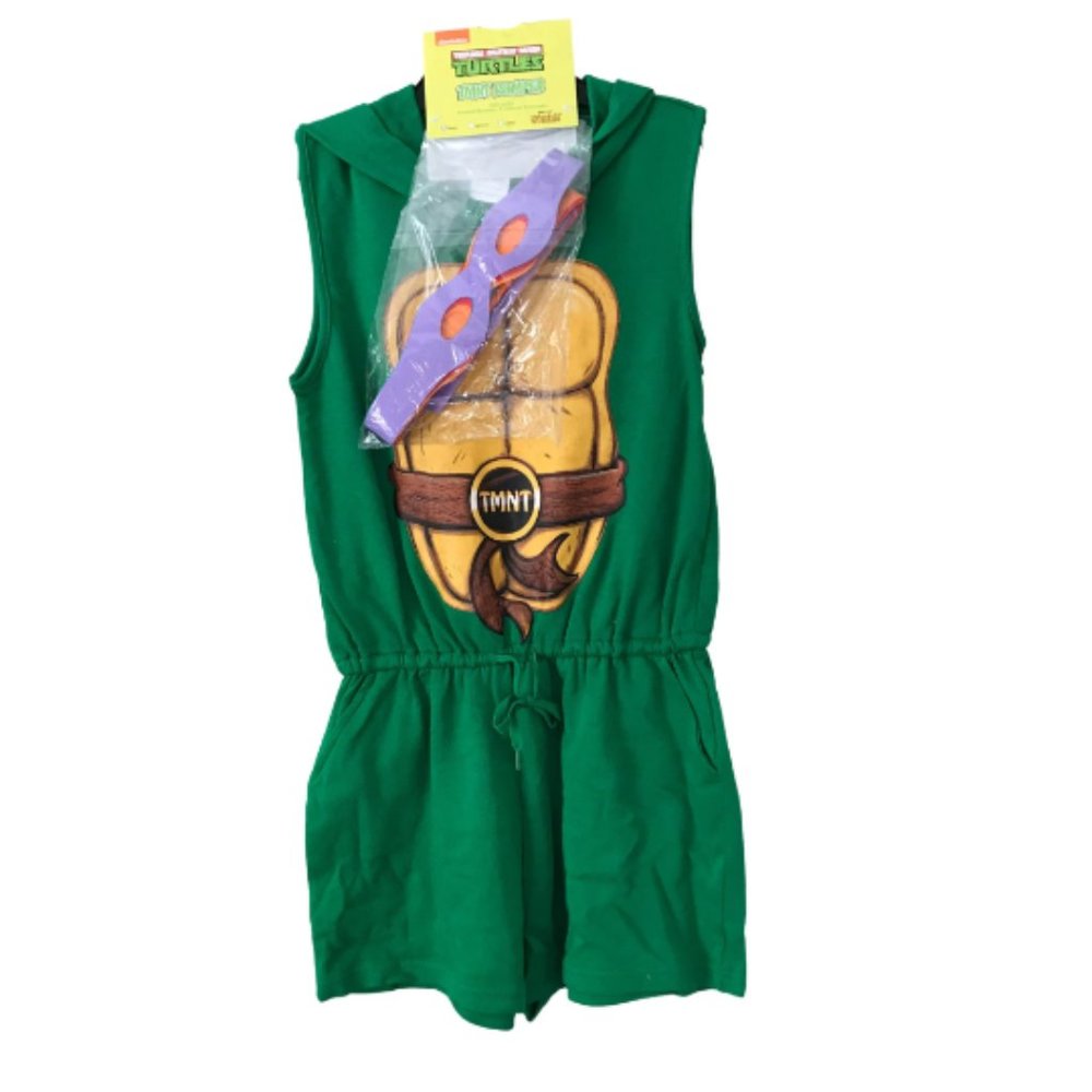 🎃Teenage Mutant Ninja Turtles Halloween Hooded Romper with Masks
